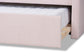 Timila Modern and Contemporary Light Pink Velvet Fabric Upholstered Queen Size Daybed with Trundle FredCo