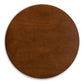 Timothy Mid-Century Modern Transitional Light Beige Fabric Upholstered and Walnut Brown Finished Wood 5-Piece Dining Set FredCo