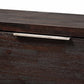 Titus Modern and Contemporary Dark Brown Finished Wood 4-Drawer Dresser FredCo