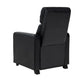 Toohey Upholstered Tufted Recliner Living Room Set Black 600181-S3B Coaster FredCo