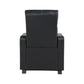 Toohey Upholstered Tufted Recliner Living Room Set Black 600181-S5B Coaster FredCo