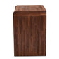 Torres Modern and Contemporary Brown Oak Finished 2-Drawer Wood Nightstand FredCo