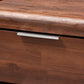 Torres Modern and Contemporary Brown Oak Finished 2-Drawer Wood Nightstand FredCo