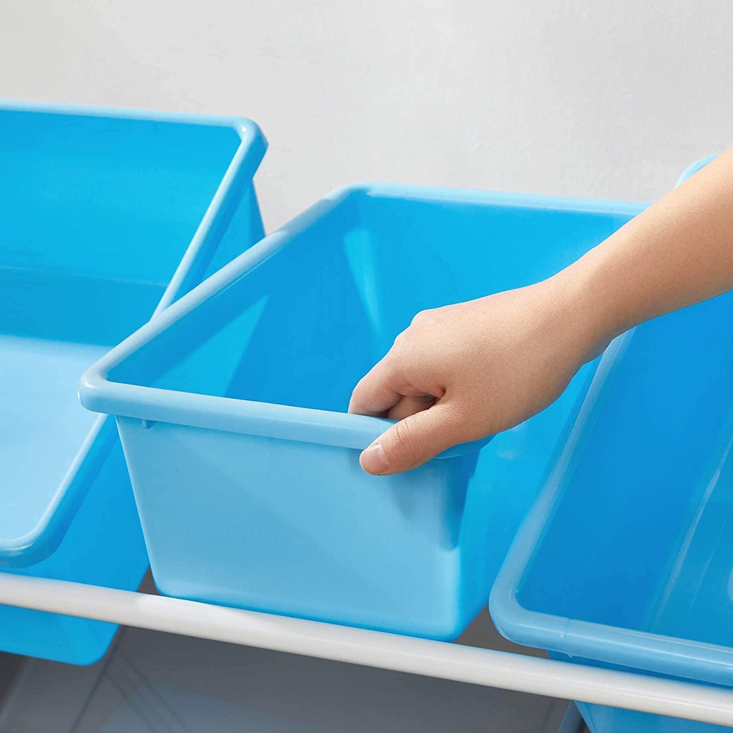 Toy Storage Unit with 12 Removable Bins FredCo
