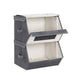 Transparent Windows Storage Bins FredCo