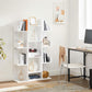 Tree-Shaped Bookcase Rustic White FredCo