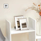 Tree-Shaped Bookcase Rustic White FredCo