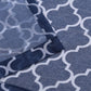 Trellis Geometric Printed Sheer Grommet Panel 2-Piece Curtain Set FredCo