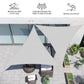 Triangle Sun Shade Sail Grey FredCo