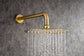 Tub Shower Faucets Sets Complete Bathtub Faucet Set Brushed Nickel Bathtub Shower System with Tub Spout FredCo