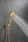 Tub Shower Faucets Sets Complete Bathtub Faucet Set Brushed Nickel Bathtub Shower System with Tub Spout FredCo