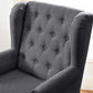 Tufted Fabric Armchair FredCo