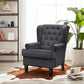 Tufted Fabric Armchair FredCo