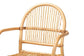 Tugera Modern Bohemian Natural Brown Rattan Counter Stool FredCo