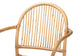 Tugera Modern Bohemian Natural Brown Rattan Dining Chair FredCo