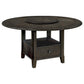Twyla 5-piece Dining Set Dark Cocoa 115101-S5 Coaster FredCo