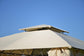 U_STYLE Quality Double Tiered Grill Canopy, Outdoor BBQ Gazebo Tent with UV Protection, Beige FredCo