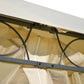 U_STYLE Quality Double Tiered Grill Canopy, Outdoor BBQ Gazebo Tent with UV Protection, Beige FredCo
