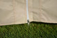 U_STYLE Quality Double Tiered Grill Canopy, Outdoor BBQ Gazebo Tent with UV Protection, Beige FredCo