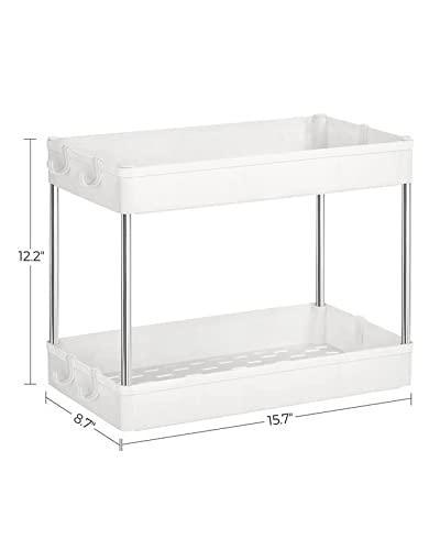 Under Sink Organizers and Storage White FredCo
