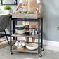Universal Casters Serving Cart FredCo