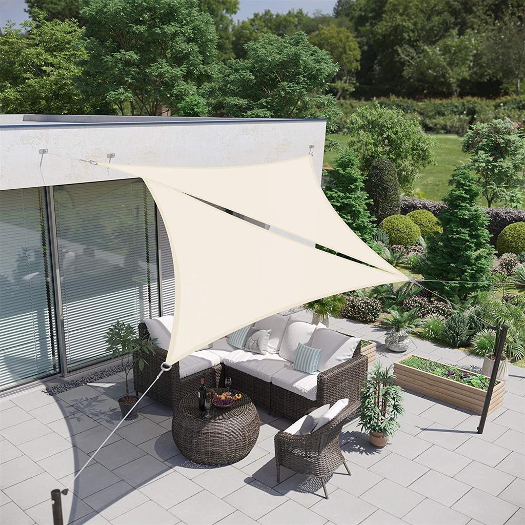 UV Block Canopy Awning, Beige 20x20x20 FredCo