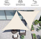 UV Block Sun Shade, 16x16x16, Beige FredCo