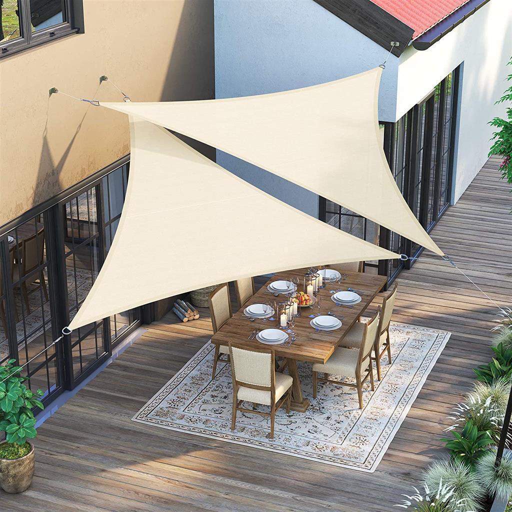 UV Block Sun Shade, 16x16x16, Beige FredCo