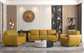 Valeria Chair Mustard Leather FredCo