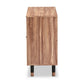 Valina Modern and Contemporary 2-Door Wood Entryway Shoe Storage Cabinet FredCo
