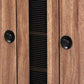 Valina Modern and Contemporary 2-Door Wood Entryway Shoe Storage Cabinet FredCo