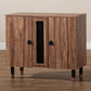 Valina Modern and Contemporary 2-Door Wood Entryway Shoe Storage Cabinet FredCo