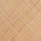 Vance Mid-Century Modern Brown Woven Rattan and Wood Cane Counter Stool FredCo