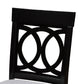 Verina Modern and Contemporary Grey Fabric Upholstered Espresso Brown Finished Wood Counter Stool (Set of 2) FredCo