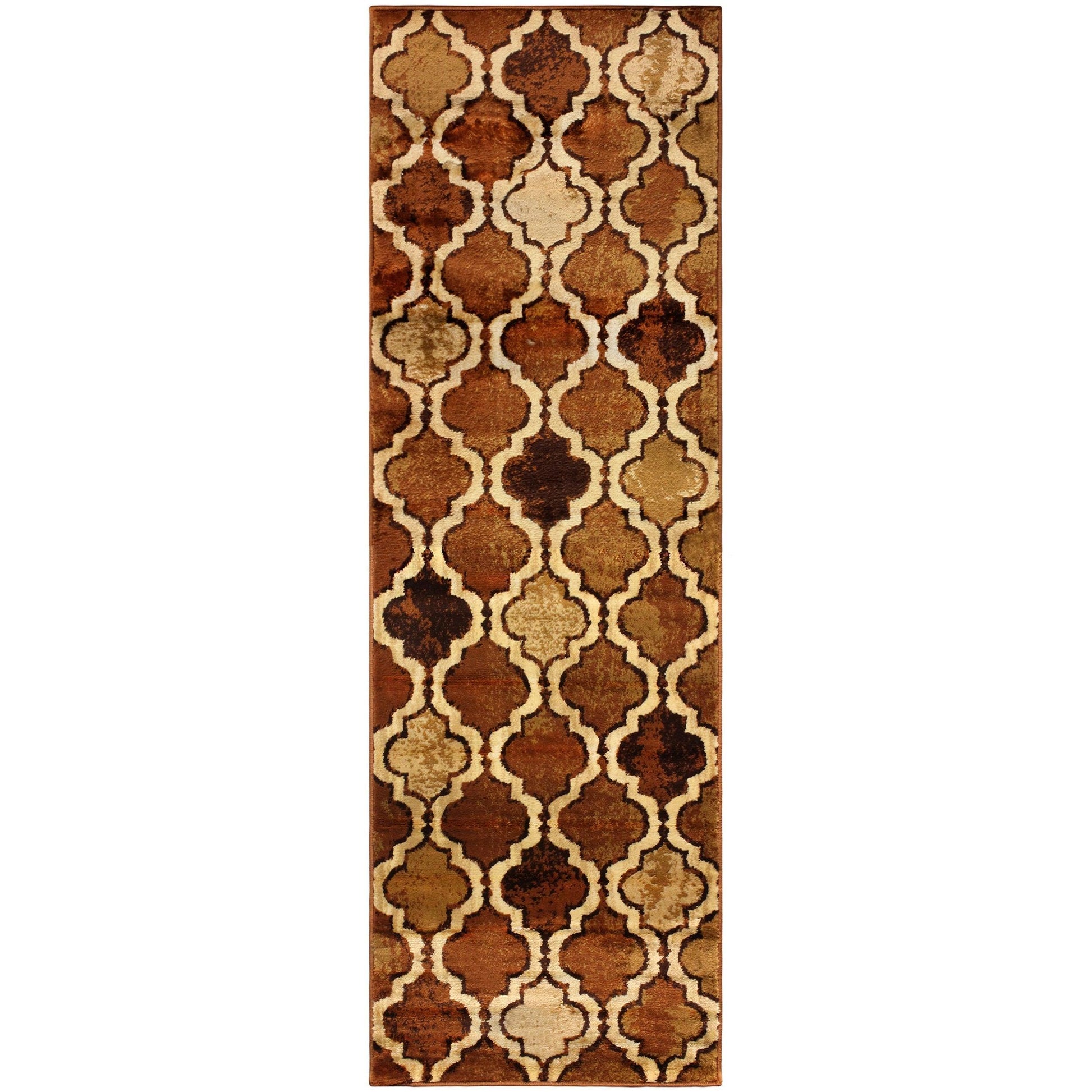Viking Contemporary Geometric Trellis Rug FredCo