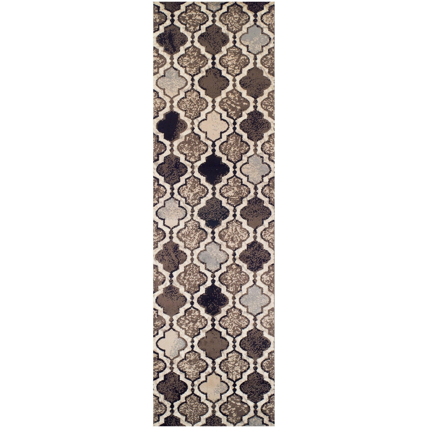 Viking Contemporary Geometric Trellis Rug FredCo