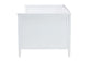 Viva Classic and Traditional White Finished Wood Twin Size Daybed FredCo