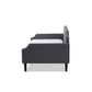 Walden Modern and Contemporary Grey Fabric Upholstered Twin Size Sofa Daybed FredCo