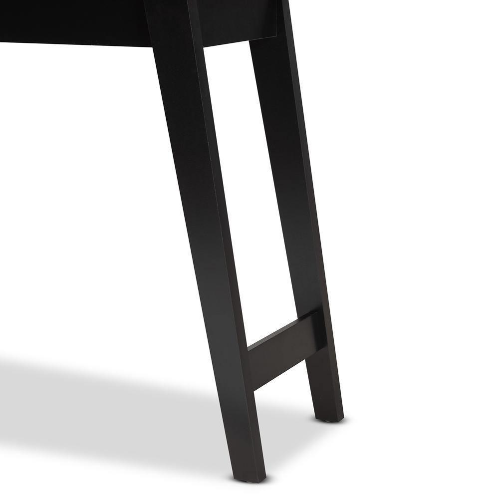 Wales Modern and Contemporary Light Brown Finished Wood 1-Drawer Console Table FredCo