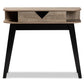 Wales Modern and Contemporary Light Brown Finished Wood 1-Drawer Console Table FredCo