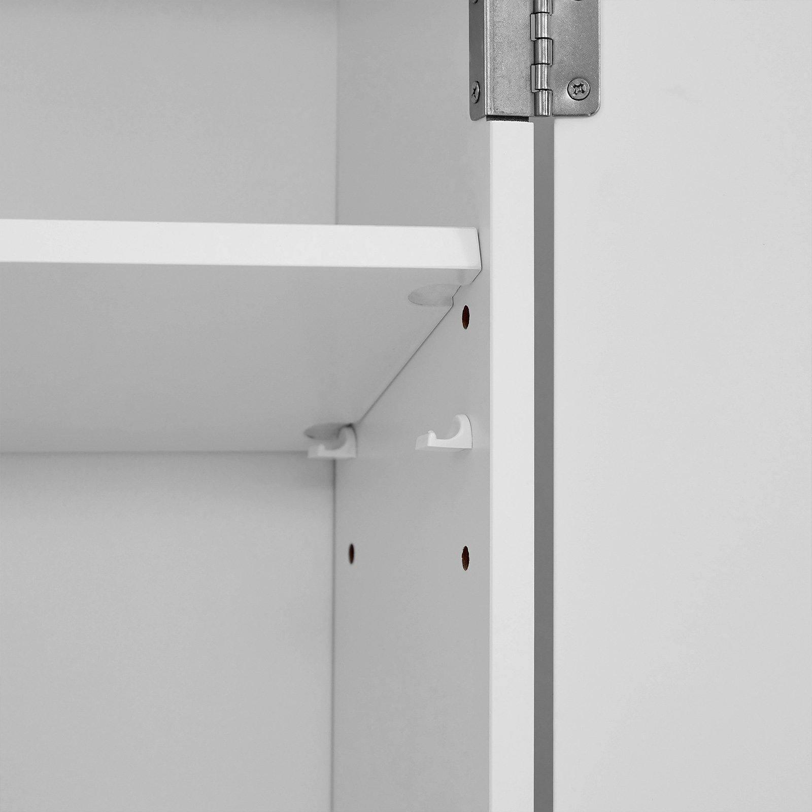 Wall Cabinet Matte White FredCo