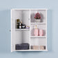 Wall Mount Bathroom Cabinet with a Door, Wooden Adjustable Shelf FredCo