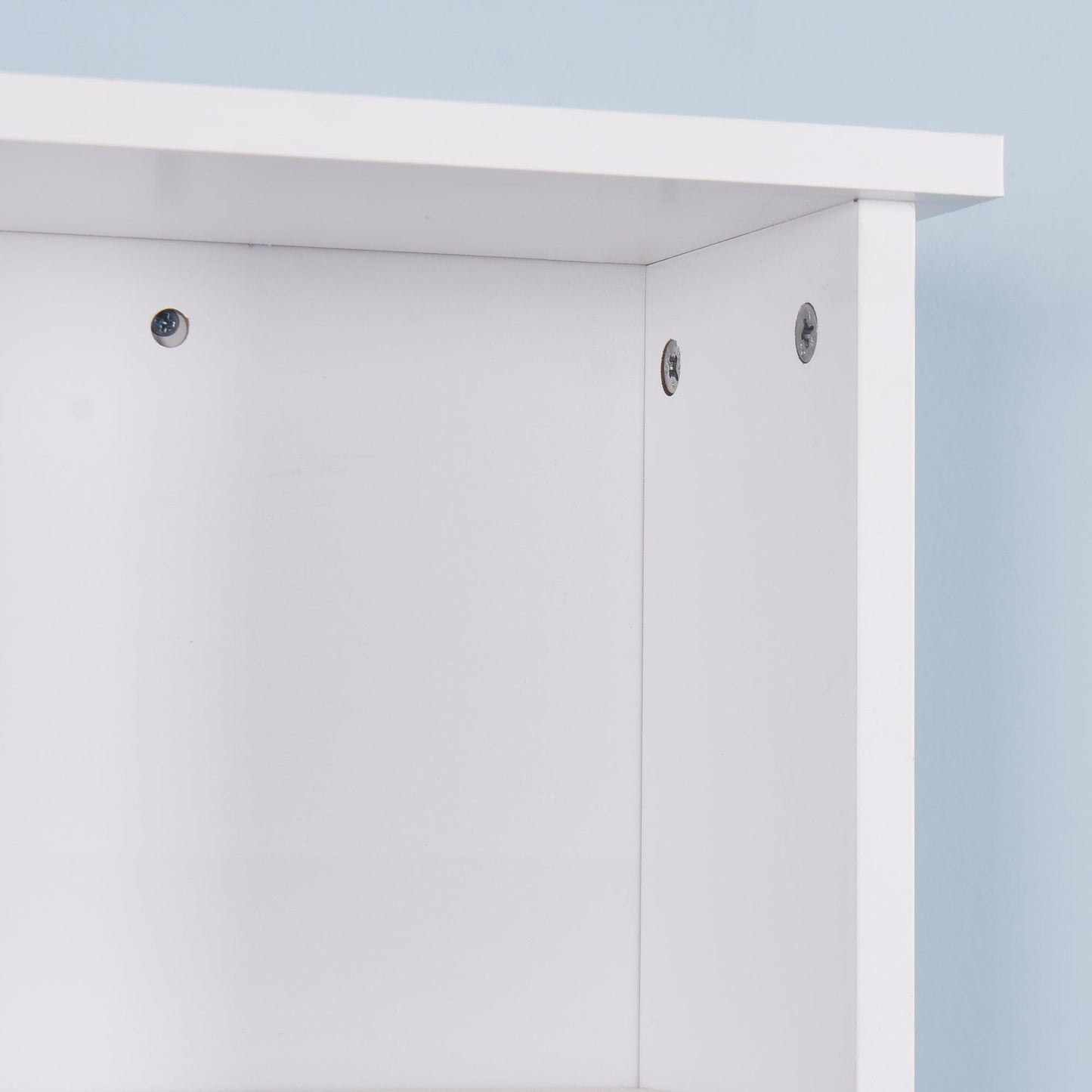 Wall Mount Bathroom Cabinet with a Door, Wooden Adjustable Shelf FredCo