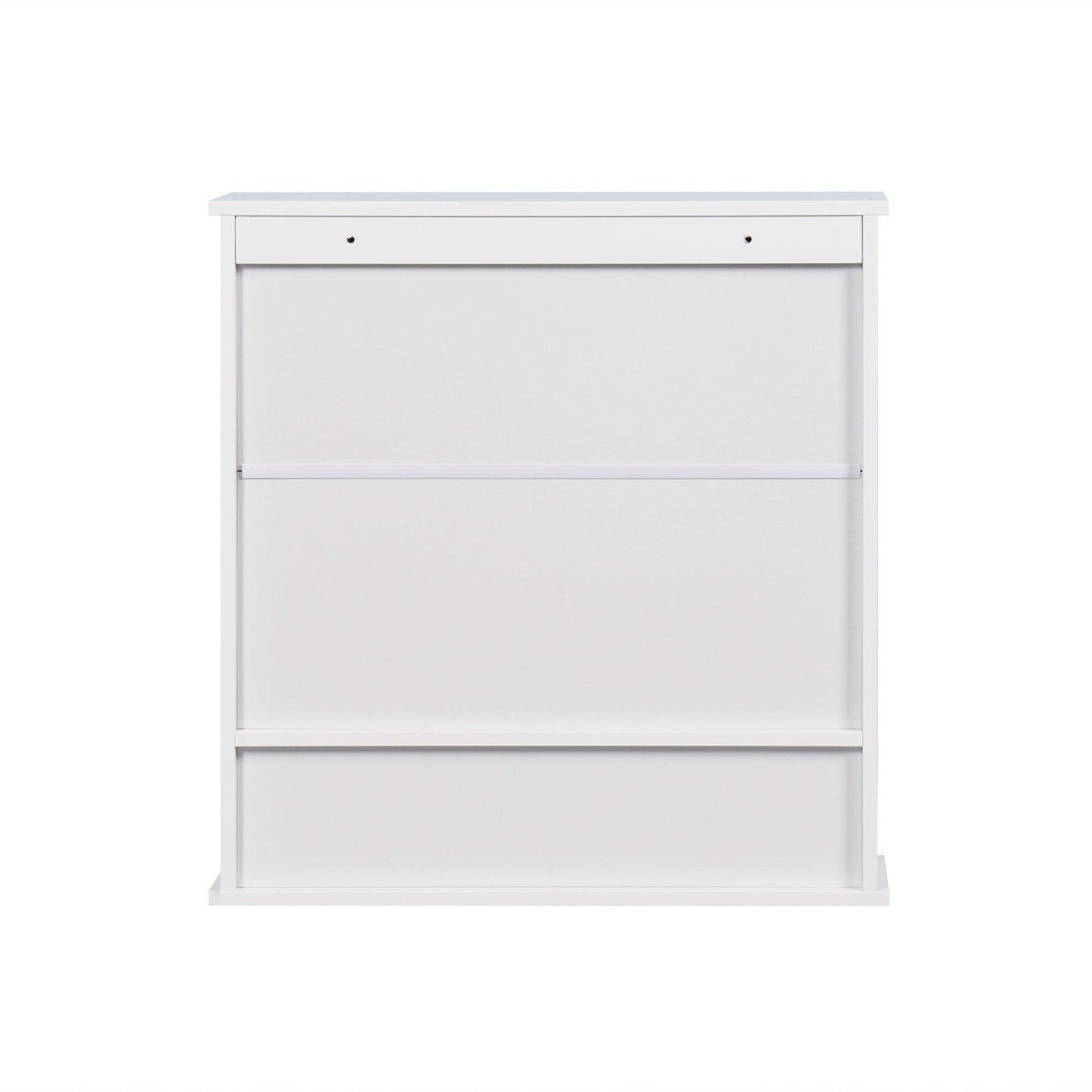 Wall Mounted Bathroom Cabinet with 2 Mirror Doors and Adjustable Shelf FredCo