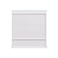 Wall Mounted Bathroom Cabinet with 2 Mirror Doors and Adjustable Shelf FredCo