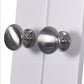 Wall Mounted Bathroom Cabinet with 2 Mirror Doors and Adjustable Shelf FredCo