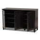Warren Espresso Shoe-Storage Cabinet FredCo