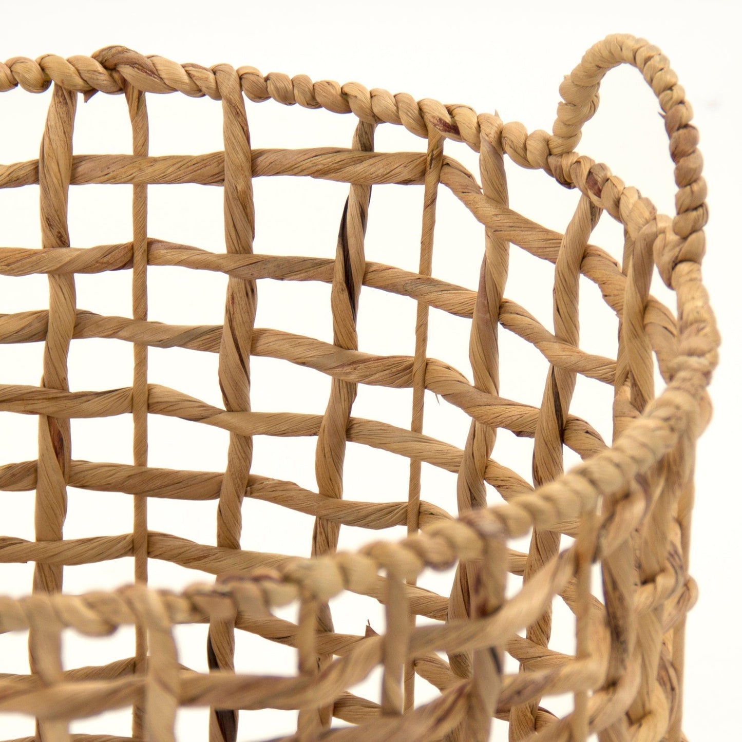 Water Hyacinth Baskets ZENGN-B21 L FredCo