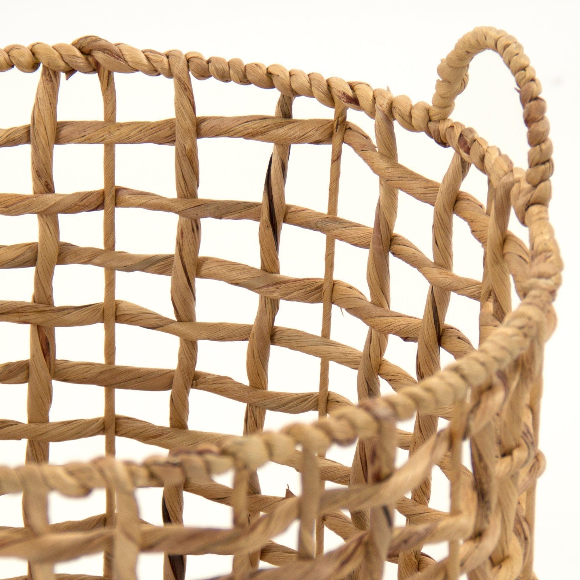 Water Hyacinth Baskets ZENGN-B21 L FredCo