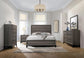 Watson Bedroom Set Grey Oak and Black Coaster Queen 4 Piece FredCo
